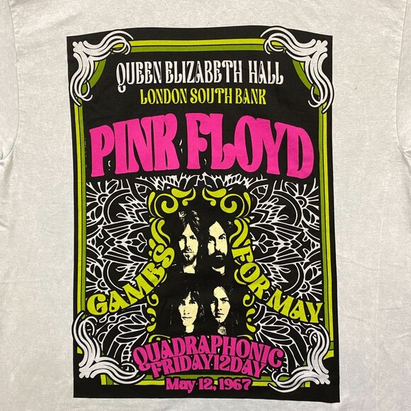 Pink Floyd Games For May 1967 Rock Band Tee 1X - Picture 2 of 4
